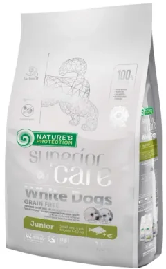 Nature's Protection Superior Care White Dogs Grain Free White Fish Junior 1.5kg