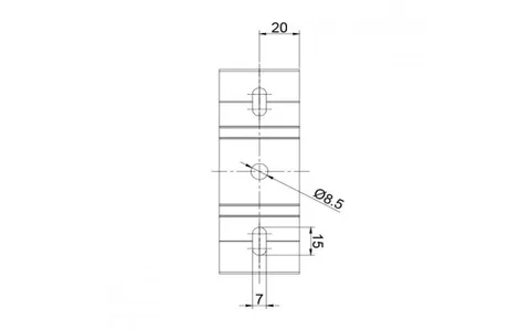 Suport pentru Inclinarea Panourilor Solare Optonica Montaj Frontal - imagine 2