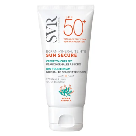 SVR Sun Secure Ecran Mineral Teinte SPF50+ Piele Normala 50ml