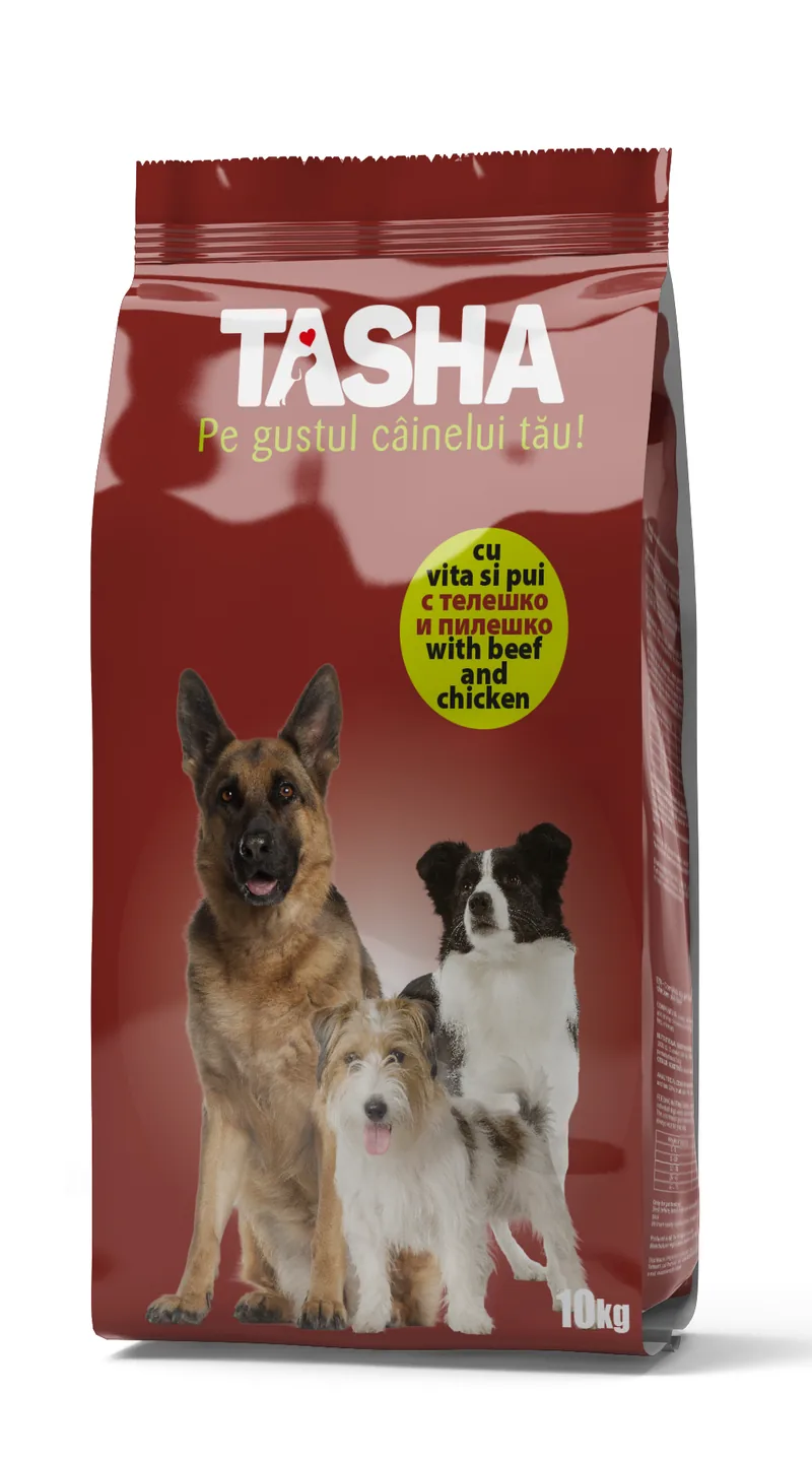 Hrana Uscata pentru Caini Tasha Vita Pui 10kg