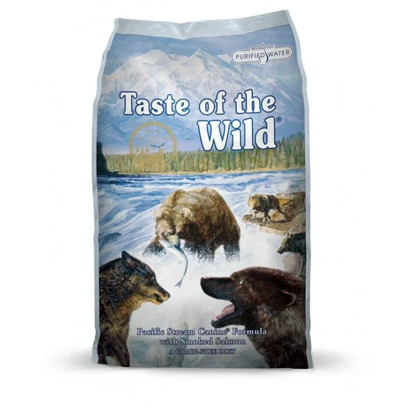 Hrana Uscata pentru Caini Taste of the Wild Pacific Stream Somon 12,2kg 2101000608