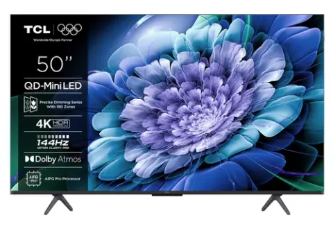 TCL 50C69K QD-MiniLED