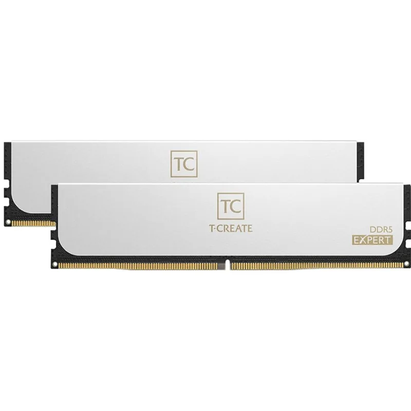 Team Group T-Create Expert 32GB DDR5 6000MHz CL30 White Dual Channel Kit