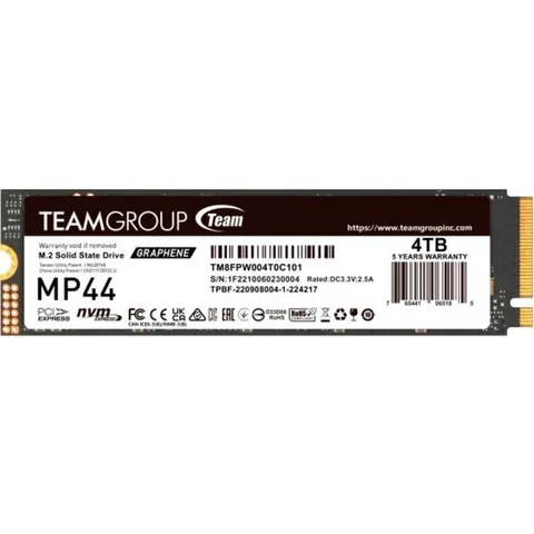 Team Group SSD 4TB PCIe