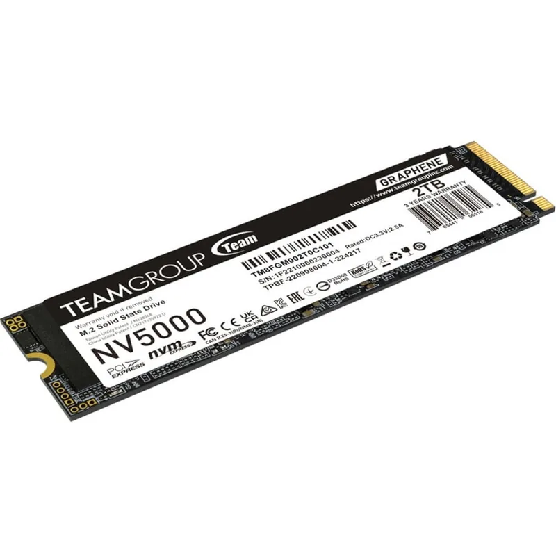 Team Group NV5000 2TB Graphene Heatsink