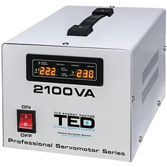 Ted Electric Stabilizator Tensiune Servomotor 2100VA