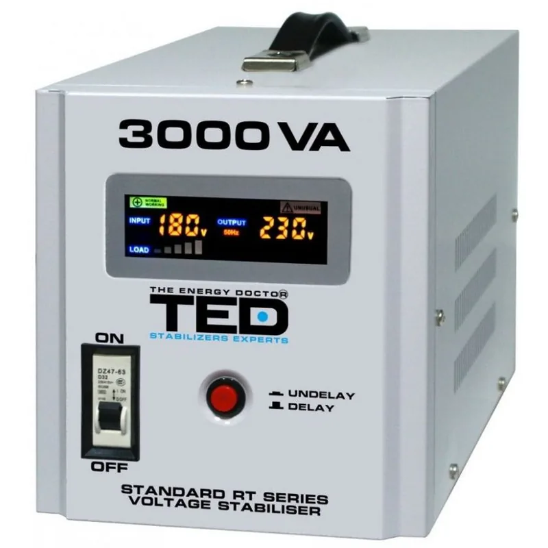 Stabilizator de Retea Ted Electric 3000VA 1800W