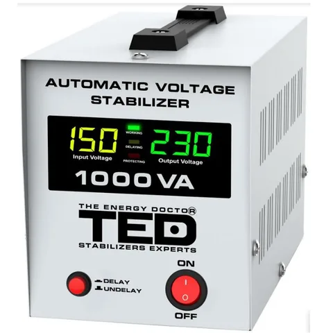 TED Electric TED000040 1000VA 600W AVR LCD