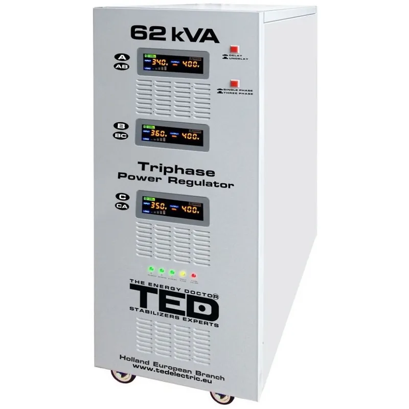 TED Electric TED62K3SVC 62KVA 48kW 380V Trifazat Servomotor