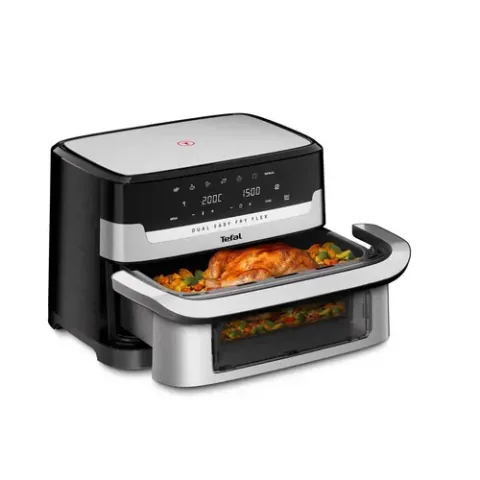 Tefal Dual Easy Fry Flex EY922DE0 9L Negru Inox