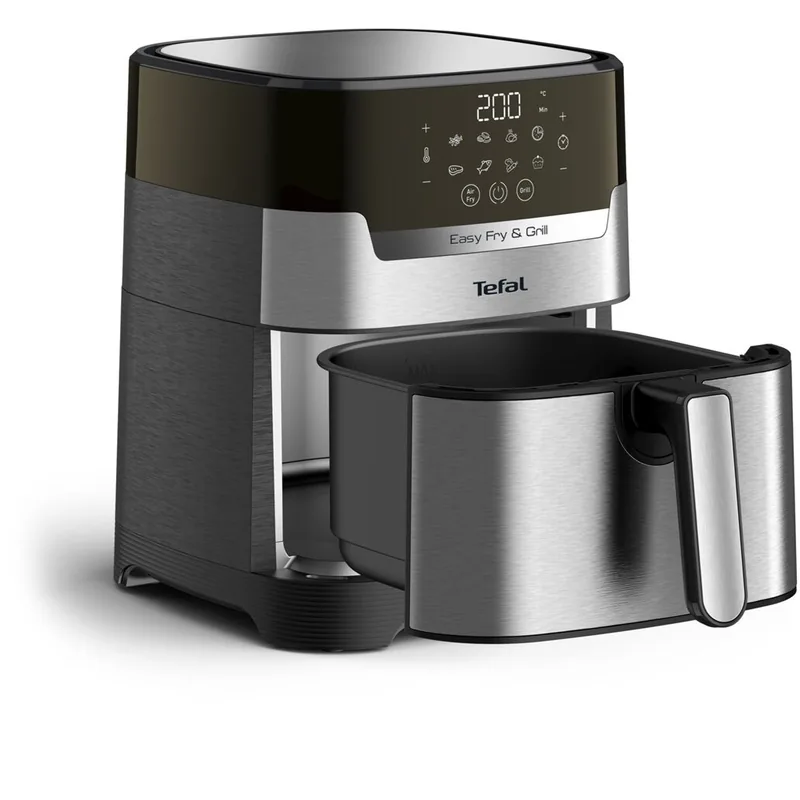 Tefal Easy Fry & Grill EY505D Single 4.2L 1550W Negru Argintiu