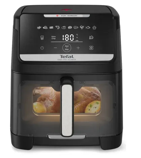 Tefal Easy Fry Silence 2kg 7L Negru