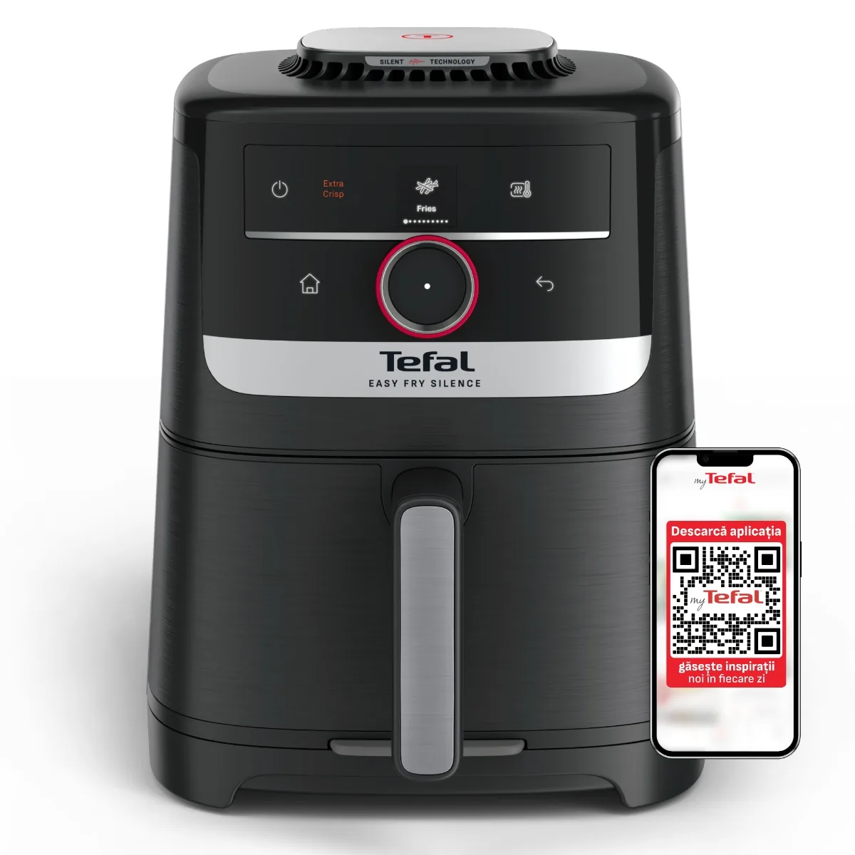Tefal Easy Fry Silence 5L 1670W EY5728E1