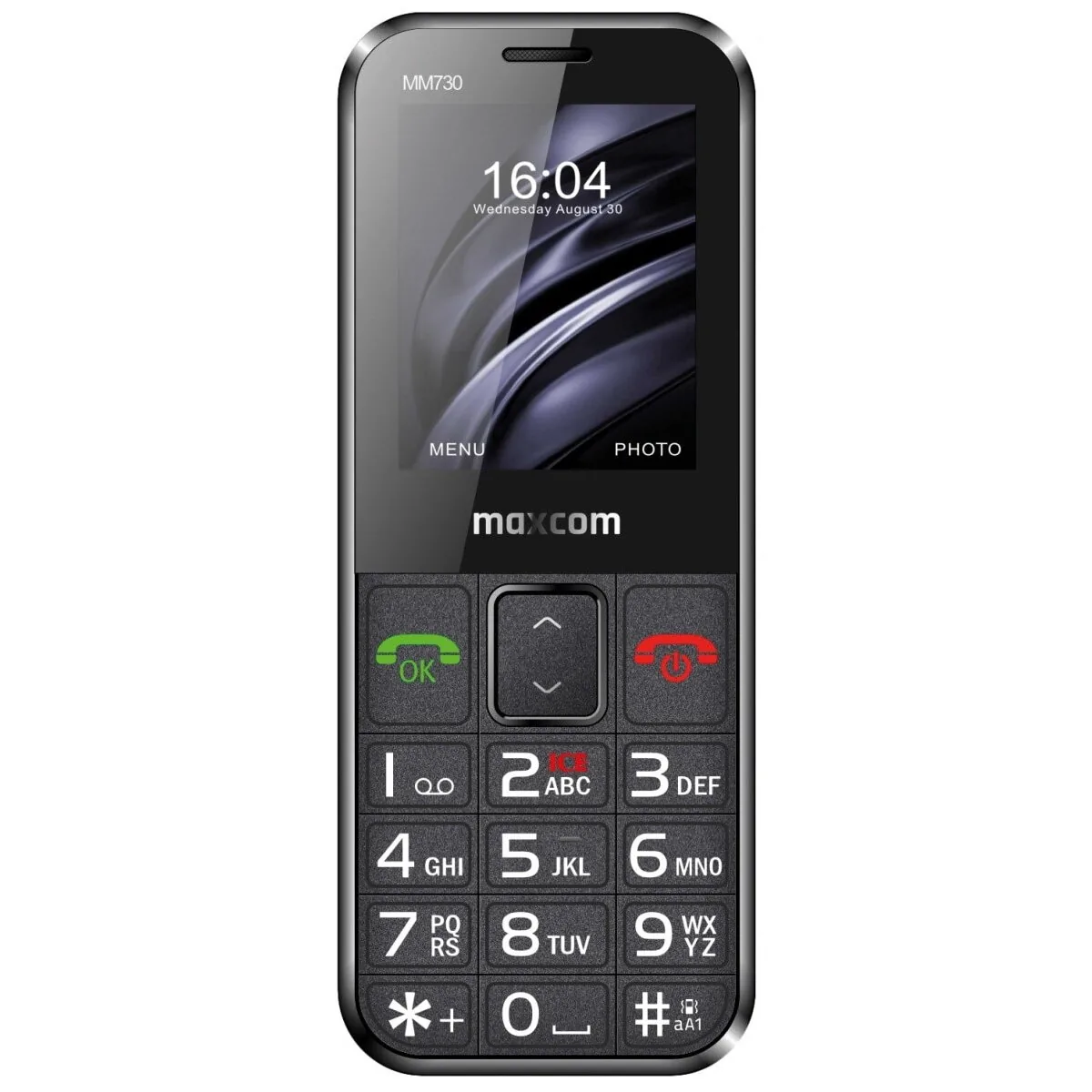 Telefon Mobil Maxcom 2G 32MB microSIM USB-C 2MPix Negru