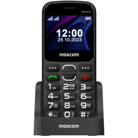 Maxcom MM443 Comfort 4G Negru + Loading Stand