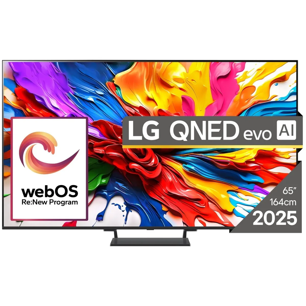 LG QNED evo AI 65QNED93A6A 165cm Negru