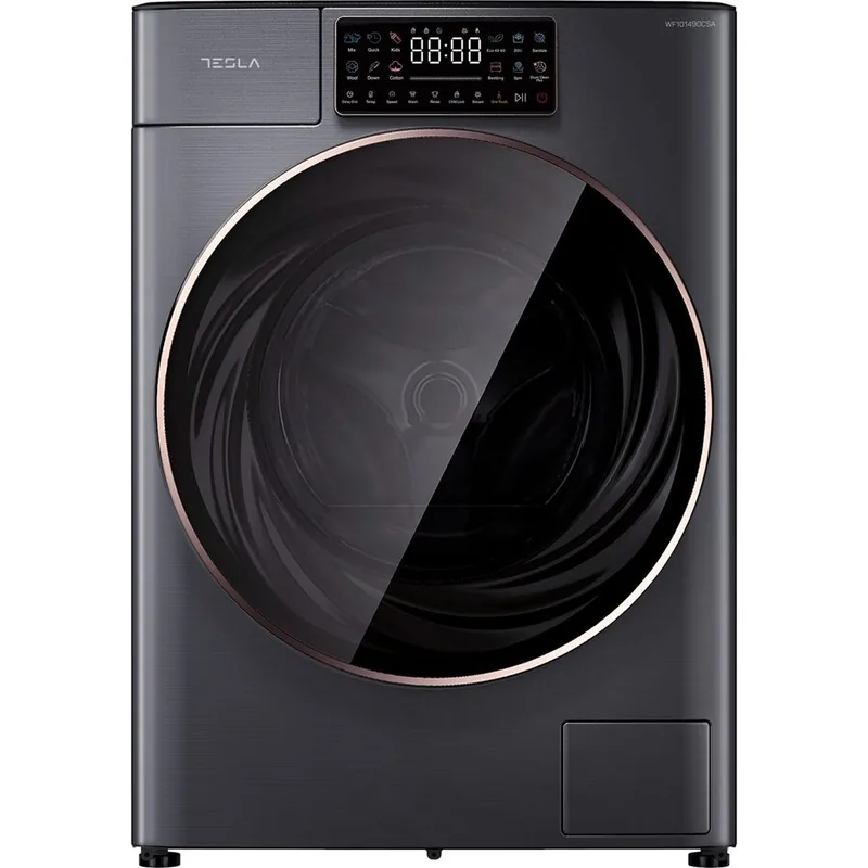 Masina de Spalat Rufe Tesla WF101490CSA 10kg 1400rpm Inverter Gri Inchis