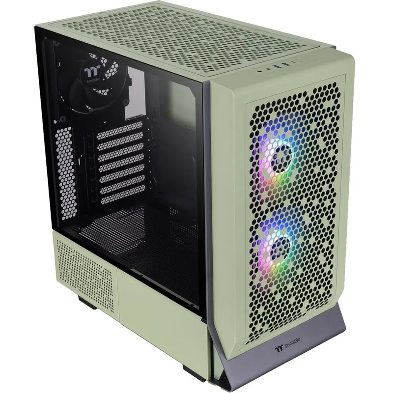 Thermaltake Ceres 300 TG ARGB Light Green