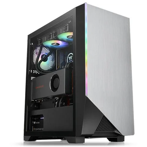 Thermaltake H550 Tempered Glass Argintiu