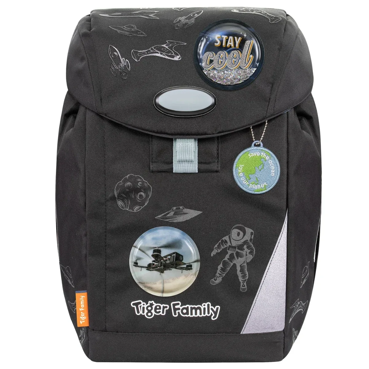 Tiger Family Eggie Neechipat Space Vision Stay Cool Go Ocean