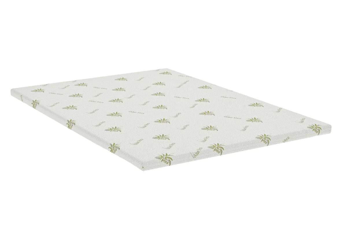 Topper Somnart Aloe Vera 160x200x4cm Fermitate Medie