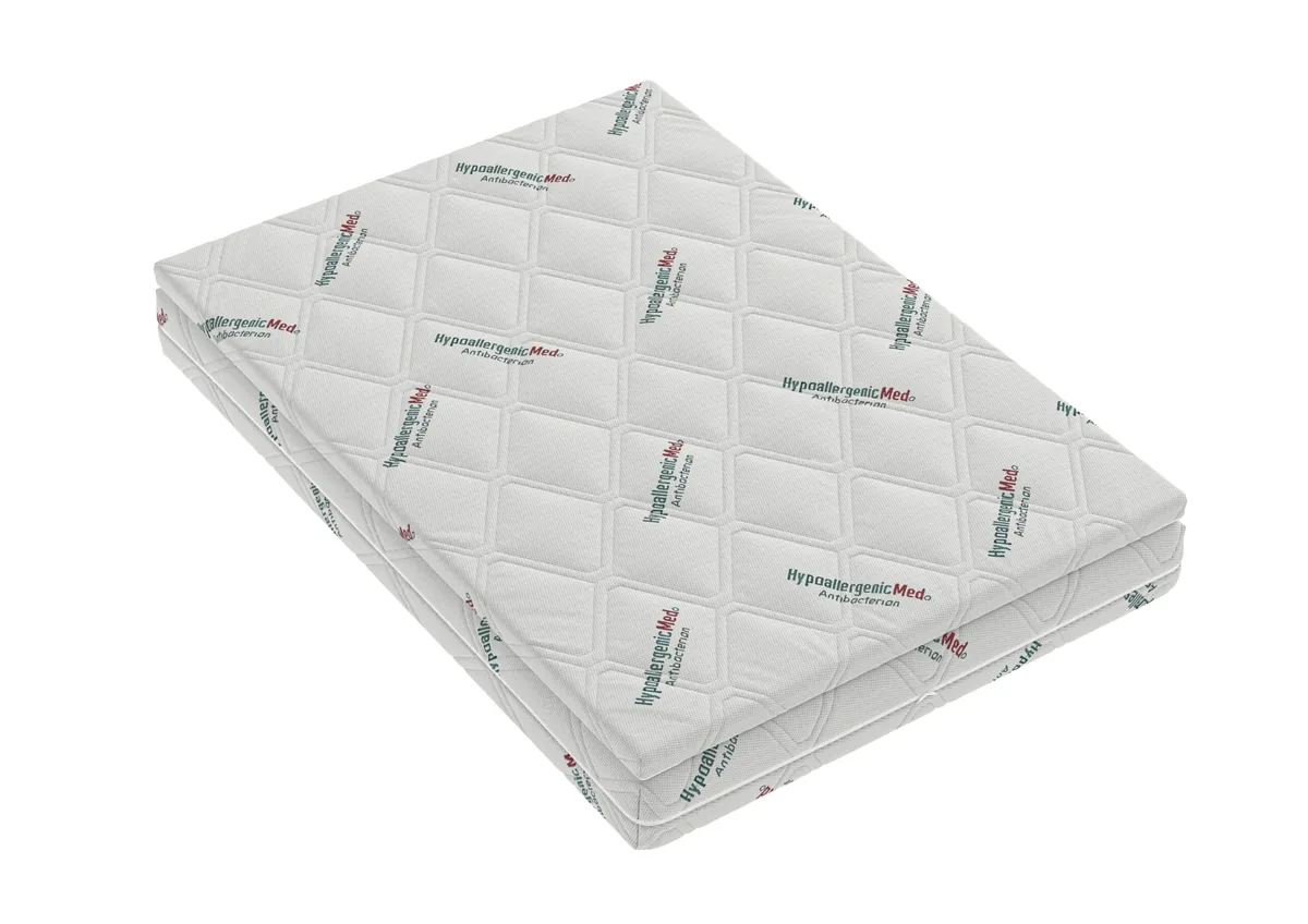 Topper Somnart HypoallergenicMed Antibacteria 150x190x5cm Crem - imagine 7