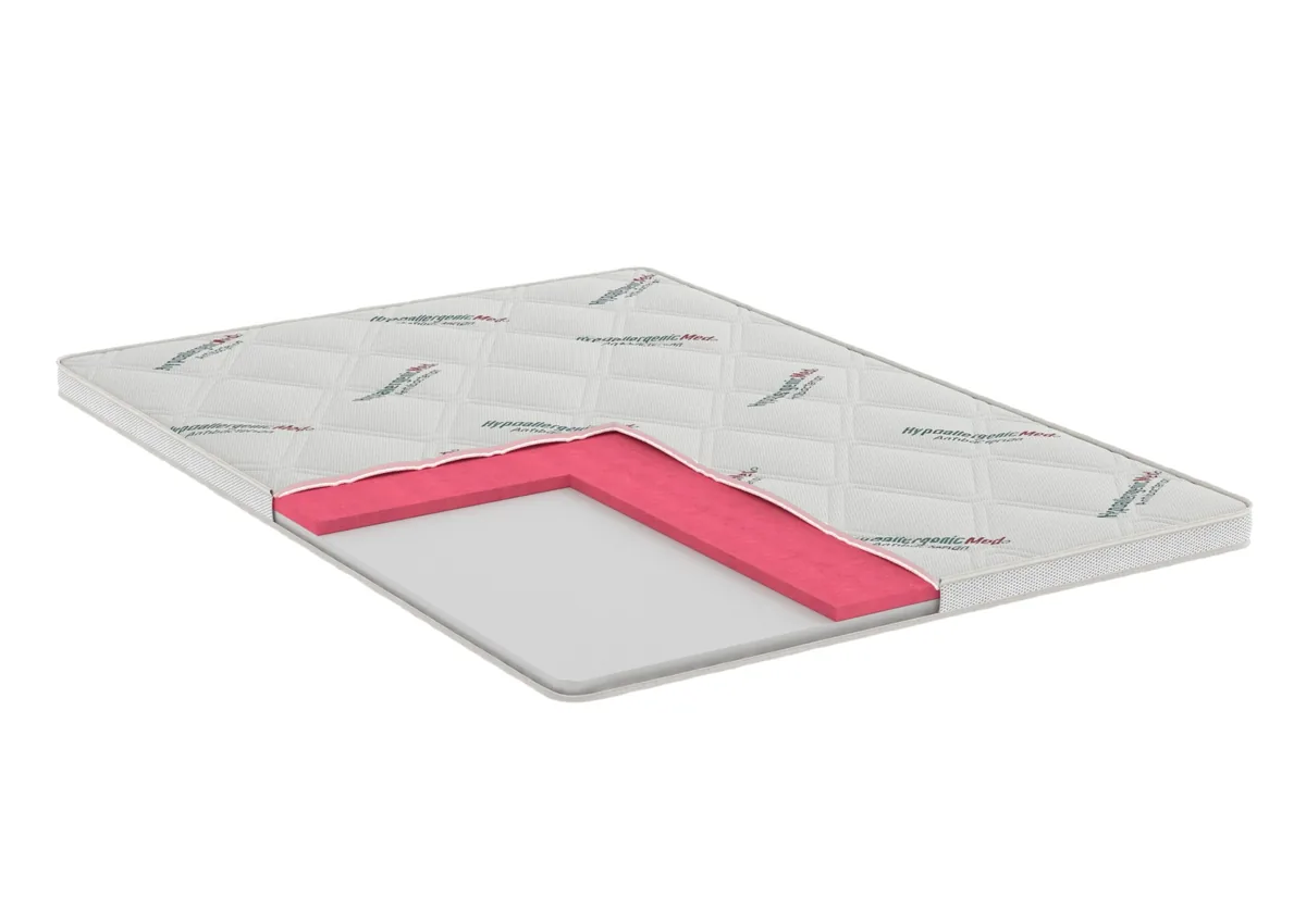 Topper Somnart HypoallergenicMed Antibacteria 160x200 5cm - imagine 2