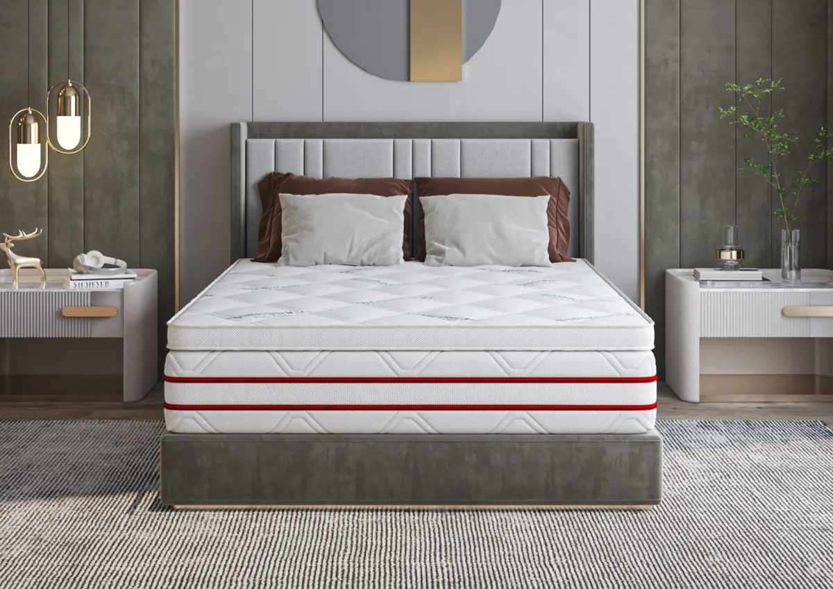 Topper Somnart HypoallergenicMed Antibacteria 160x200 5cm - imagine 3
