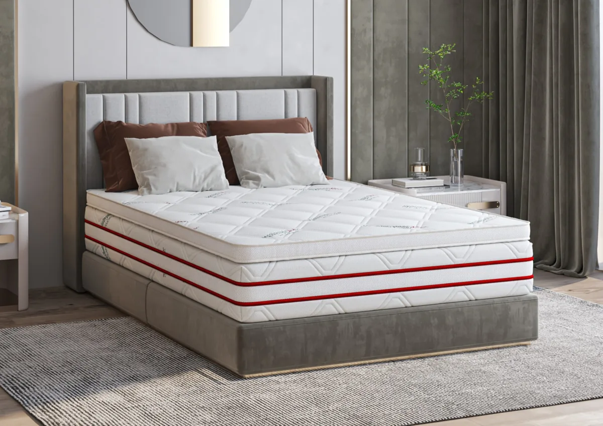 Topper Somnart HypoallergenicMed Antibacteria 160x200 5cm - imagine 4