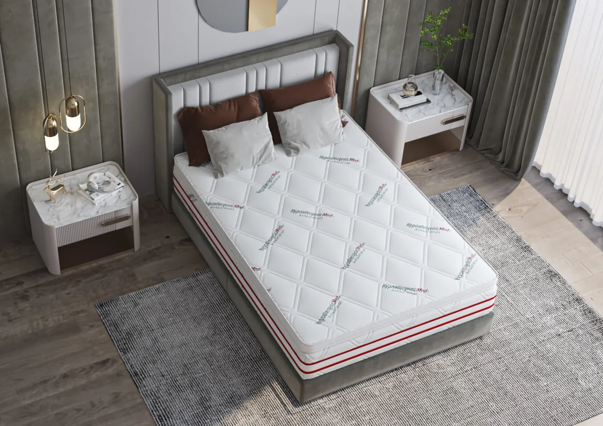 Topper Somnart HypoallergenicMed Antibacteria 160x200 5cm - imagine 5