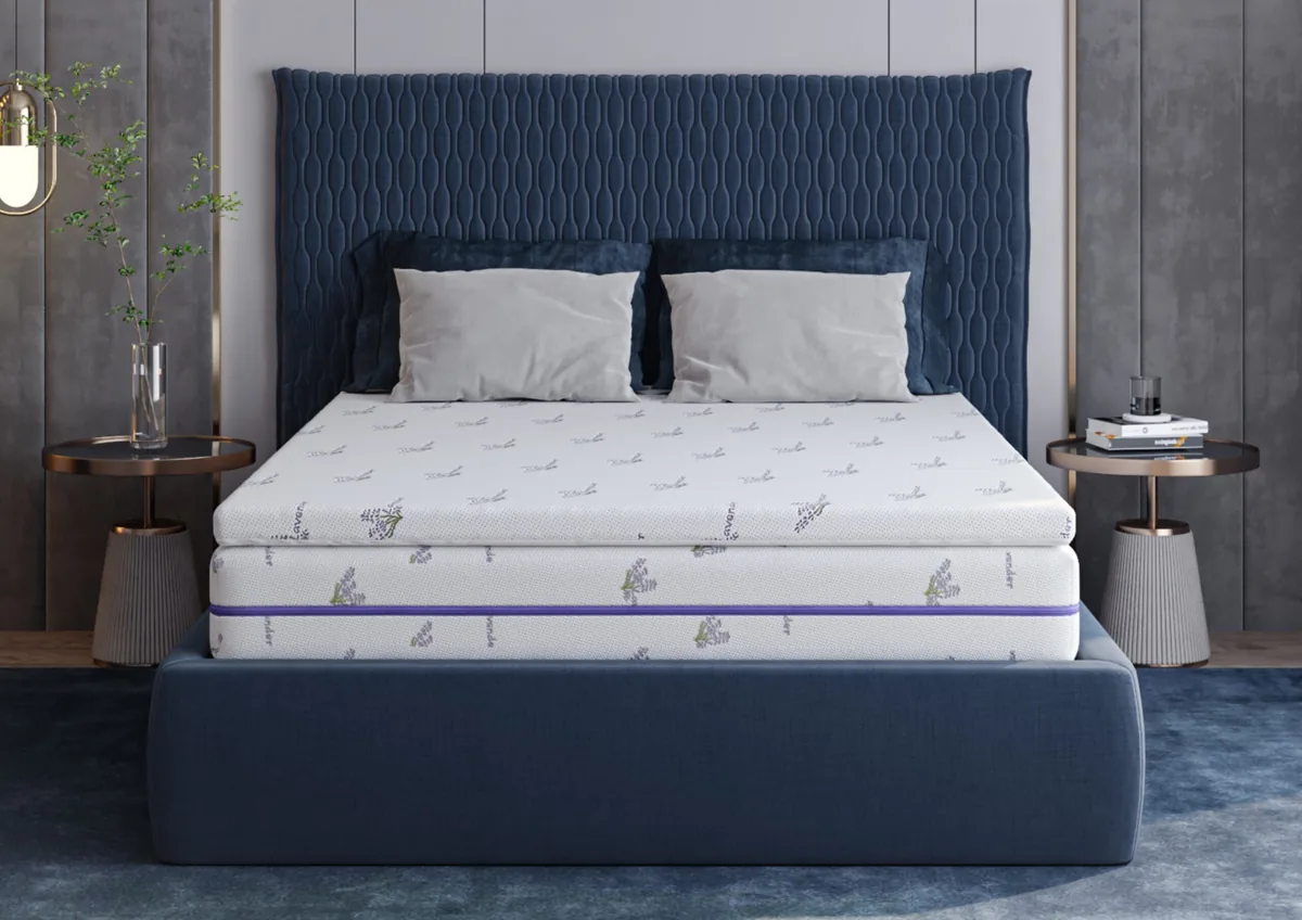Topper Somnart Memory Lavanda 180x200 Moale - imagine 4