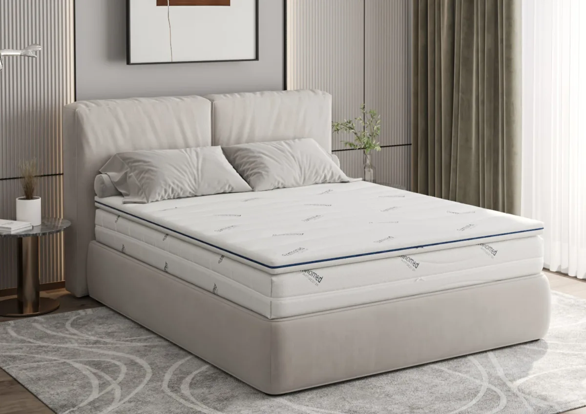 Topper Somnart SomnoMed Antiacaria 180x200 7cm Husa Detasabila si Lavabila - imagine 3
