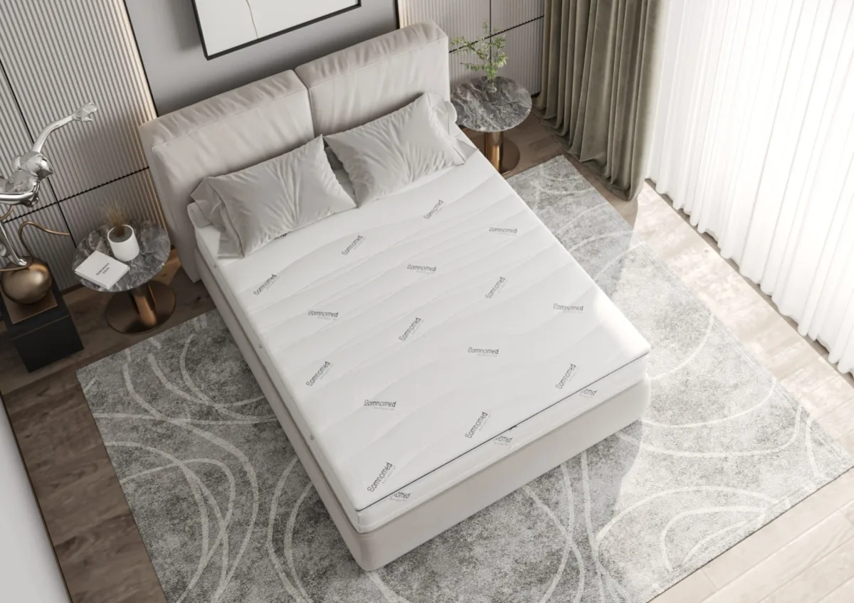Topper Somnart SomnoMed Antiacaria 180x200 7cm Husa Detasabila si Lavabila - imagine 4