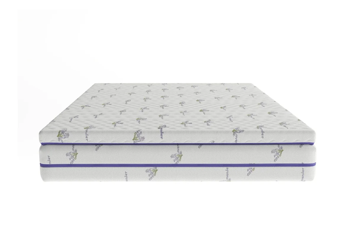 Topper Somnart Superconfort Lavant 7 Zone 160x200 Tratament Lavanda Fermitate Medie - imagine 6