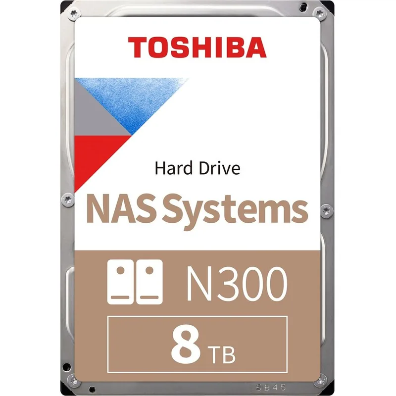 Toshiba N300 NAS 8TB 7200RPM 512MB
