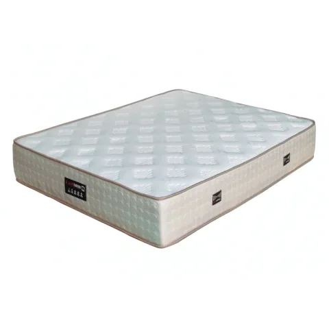 TPT Mobilya RUBY cu arcuri 140x200cm H27cm Bej+Alb
