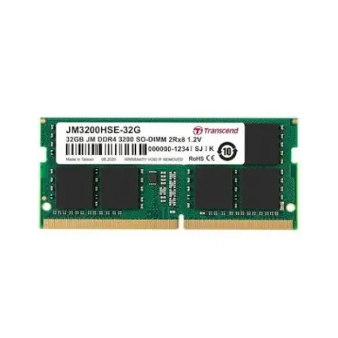Transcend 32GB DDR4 3200MHz SODIMM CL22 1.2V