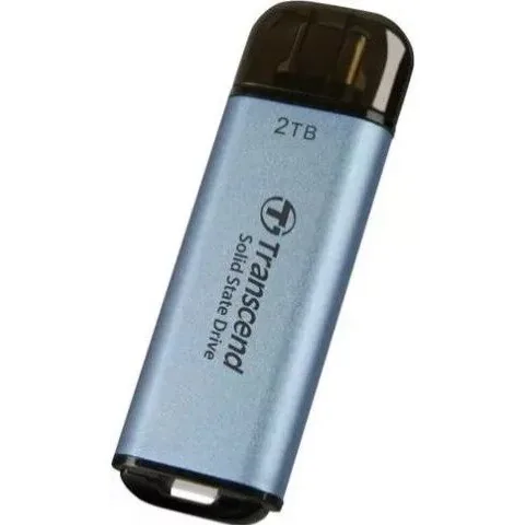Transcend ESD300C 2TB Argintiu