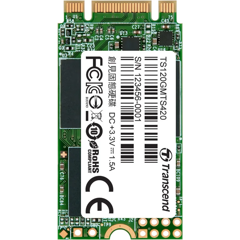 Transcend SSD 120GB M.2 SATA3 2242