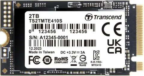 Transcend TS2TMTE410S 2TB M.2 2242 PCIe Gen4 x4