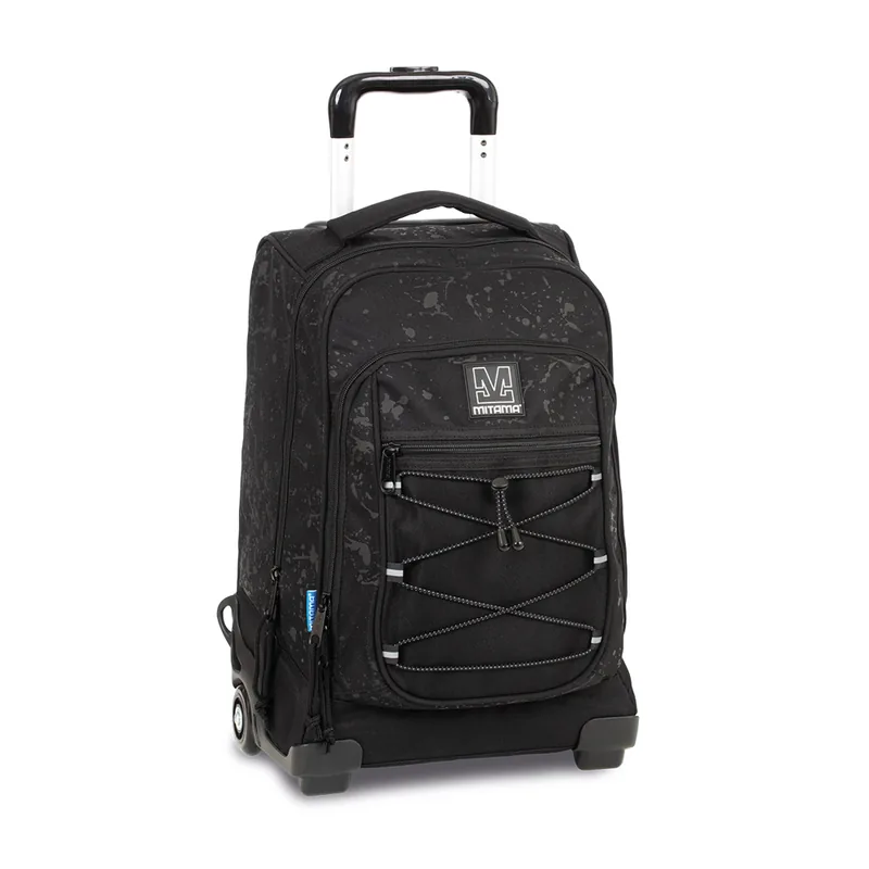 Troler de Calatorie Mitama 3 Compartimente Negru