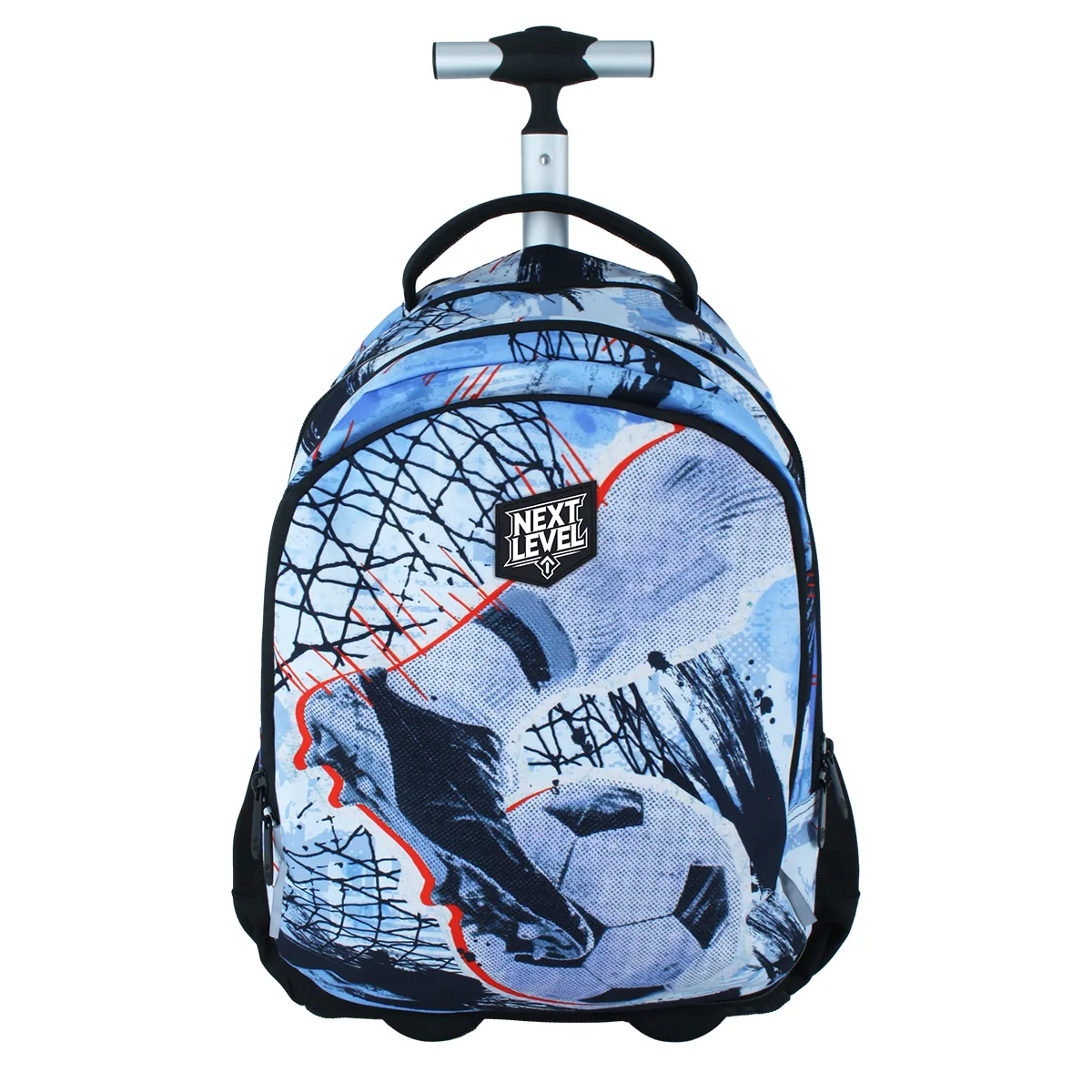 Troller Next Level 3 Compartimente 48x33x19cm Fotbal Copii