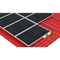 TRV SolarEasy Sistem Fixare 5 Panouri Fotovoltaice Acoperis Tigla Metalica