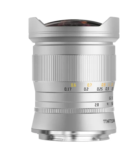TTArtisan 11mm F2.8 Fisheye L-Mount Argintiu