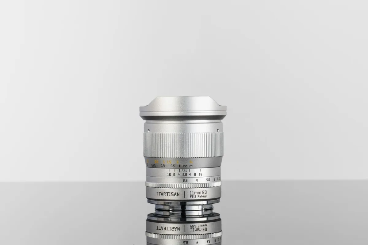 TTArtisan 11mm F2.8 Fisheye L-Mount Argintiu - imagine 5