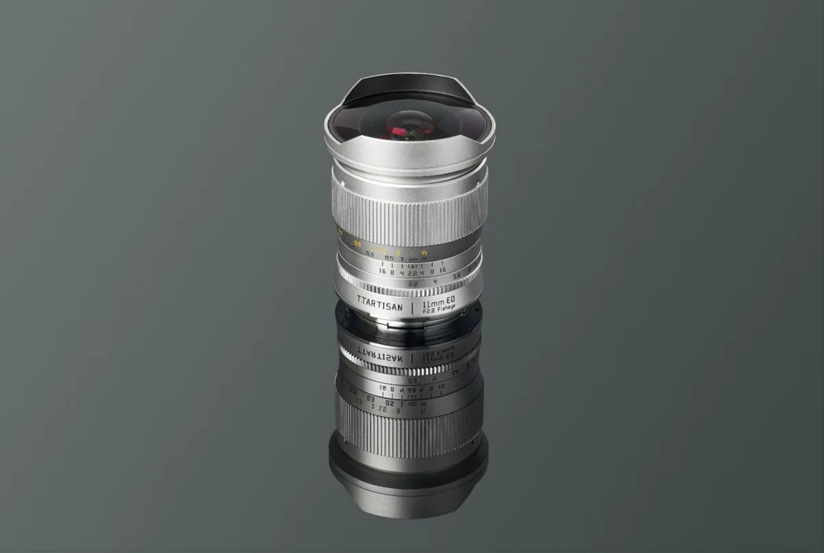 TTArtisan 11mm F2.8 Fisheye Sony E Argintiu - imagine 2