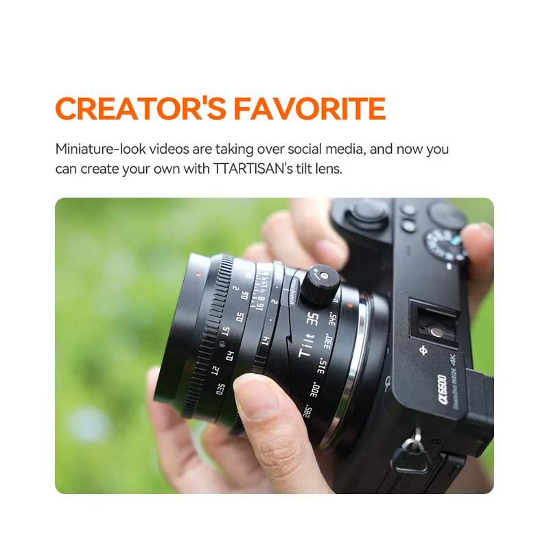 TTArtisan 35mm F1.4 Tilt M43 - imagine 5