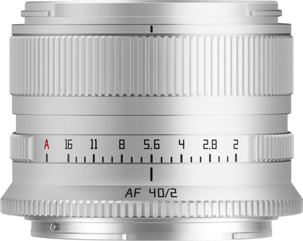 TTArtisan AF 40mm F2 Nikon Z Argintiu