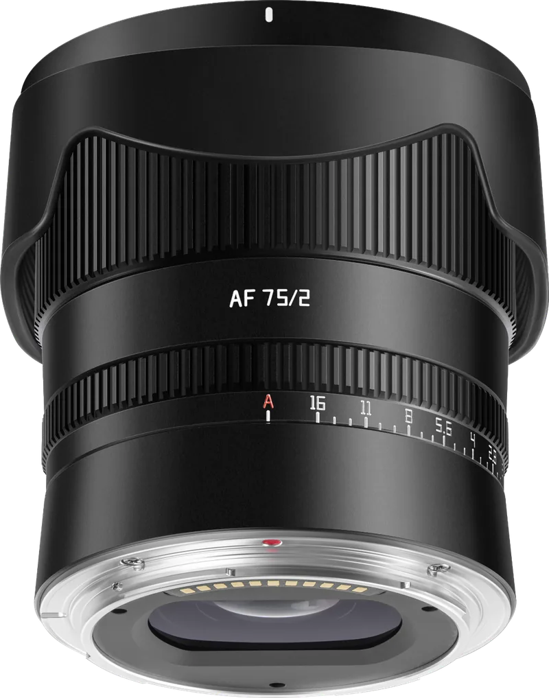 TTArtisan AF 75mm F2 Obiectiv Foto Nikon Z Negru