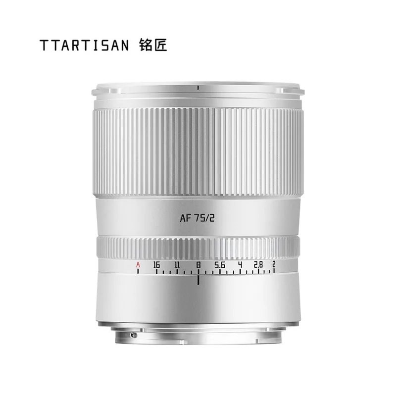 TTArtisan AF 75mm F2 Obiectiv Sony E Argintiu - imagine 5
